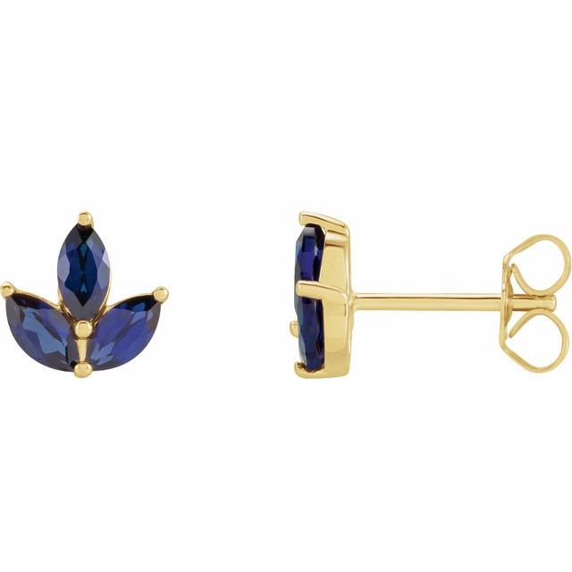 Natural Blue Sapphire | Marquise | 5 x 2.5mm