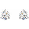 Lab-Grown Diamond | Round | 3.4mm :: 1/3 Ctw | Lab-Grown Diamond | Round | 2.5mm :: 1/8 Ctw
