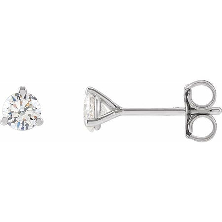 Lab-Grown Diamond | Round | 3.4mm :: 1/3 Ctw | Lab-Grown Diamond | Round | 3mm :: 1/10 Ct | Lab-Grown Diamond | Round | 3.5mm :: 1/6 Ct | Lab-Grown Diamond | Round | 2.5mm :: 1/8 Ctw