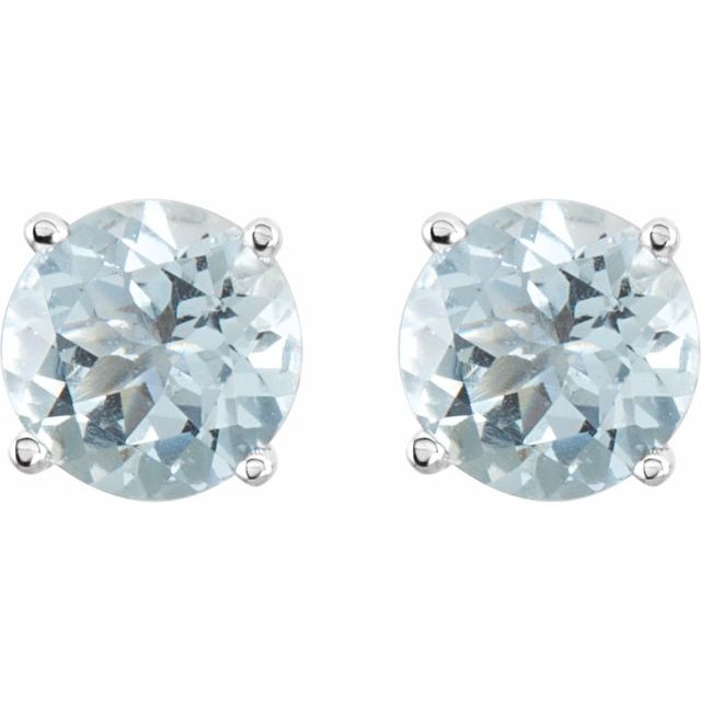 Natural Aquamarine | Round | 6mm