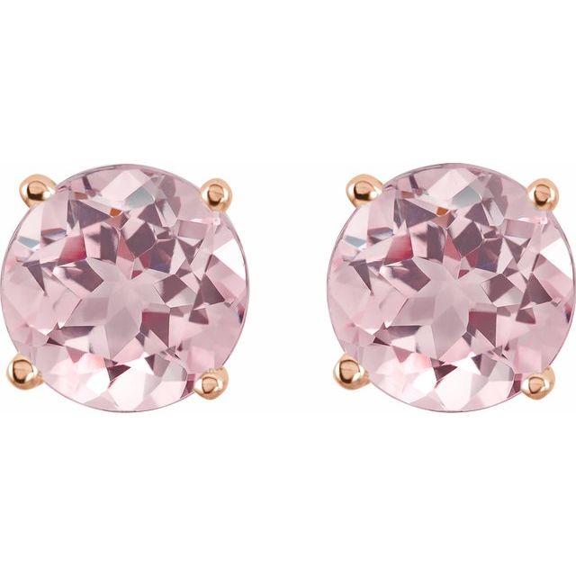 Natural Pink Morganite | Round | 5mm
