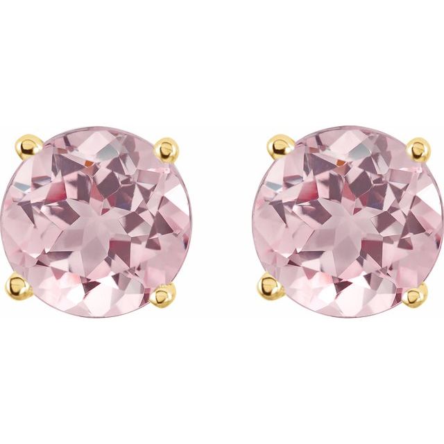 Natural Pink Morganite | Round | 5mm