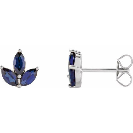 Natural Blue Sapphire | Marquise | 5 x 2.5mm