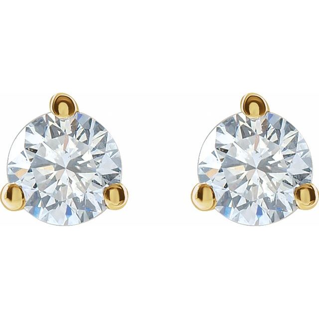 Lab-Grown Diamond | Round | 4mm :: 1/2 Ctw | Lab-Grown Diamond | Round | 4.5mm :: 5/8 Ctw | Lab-Grown Diamond | Round | 3mm :: 1/5 Ctw | Lab-Grown Diamond | Round | 3.3mm :: 1/4 Ctw