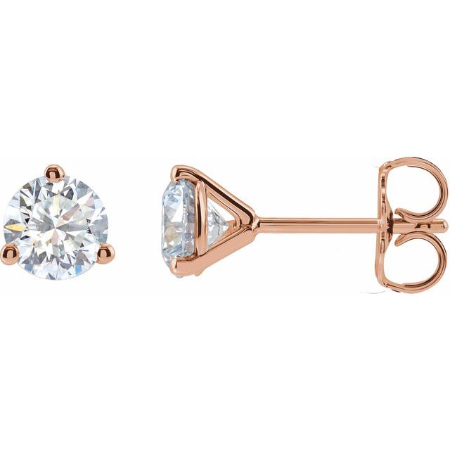 Lab-Grown Diamond | Round | 5mm :: 1 Ctw | Lab-Grown Diamond | Round | 5.5mm :: 1 1/5 Ctw