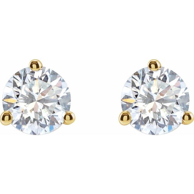 Lab-Grown Diamond | Round | 5mm :: 1 Ctw | Lab-Grown Diamond | Round | 5.5mm :: 1 1/5 Ctw