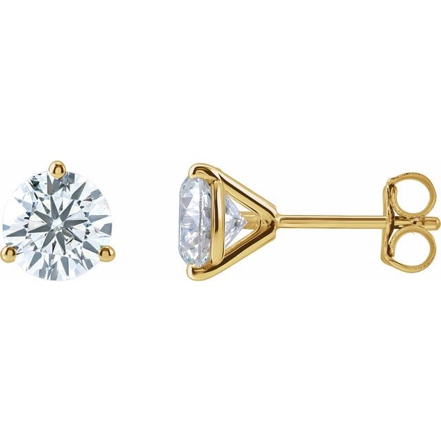 Lab-Grown Diamond | Round | 5.75mm :: 1 5/8 Ctw | Lab-Grown Diamond | Round | 6.3mm :: 2 Ctw | Lab-Grown Diamond | Round | 7mm :: 2 1/2 Ctw | Lab-Grown Diamond | Round | 7.5mm :: 3 Ctw