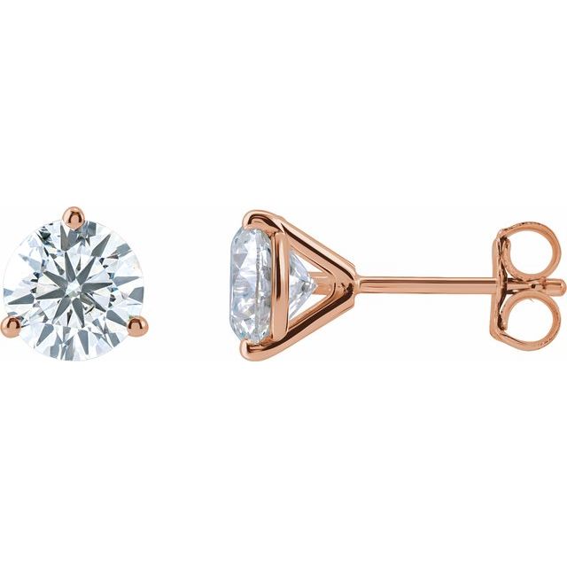 Lab-Grown Diamond | Round | 5.75mm :: 1 5/8 Ctw | Lab-Grown Diamond | Round | 6.3mm :: 2 Ctw | Lab-Grown Diamond | Round | 7mm :: 2 1/2 Ctw | Lab-Grown Diamond | Round | 7.5mm :: 3 Ctw