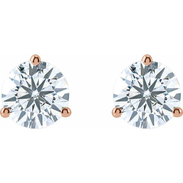 Lab-Grown Diamond | Round | 5.75mm :: 1 5/8 Ctw | Lab-Grown Diamond | Round | 6.3mm :: 2 Ctw | Lab-Grown Diamond | Round | 7mm :: 2 1/2 Ctw | Lab-Grown Diamond | Round | 7.5mm :: 3 Ctw