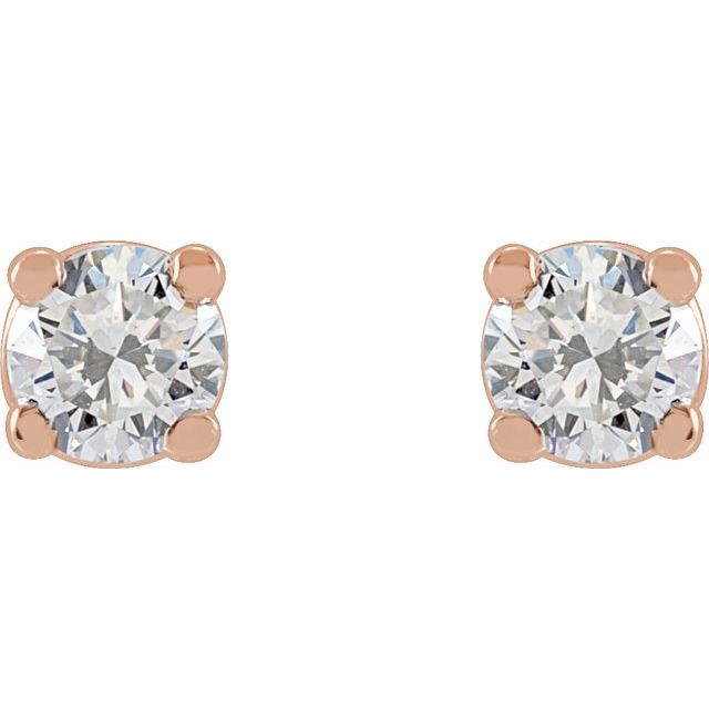 Lab-Grown Diamond | Round | 3.4mm :: 1/3 Ctw
