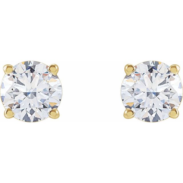 Lab-Grown Diamond | Round | 5.5mm :: 1 1/4 Ctw
