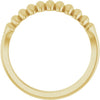 57741 / Ring / 14K Yellow / Polished / Puffed Metal Ring