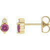 Natural Pink Sapphire | Round | 3mm