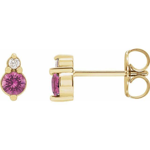 Natural Pink Sapphire | Round | 3mm