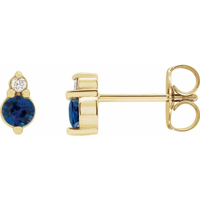 Natural Blue Sapphire | Round | 3mm