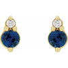 Natural Blue Sapphire | Round | 3mm