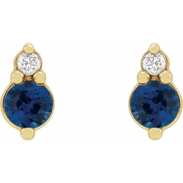 Natural Blue Sapphire | Round | 3mm