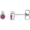 Natural Pink Sapphire | Round | 3mm