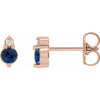 Natural Blue Sapphire | Round | 3mm