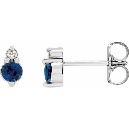 Natural Blue Sapphire | Round | 3mm