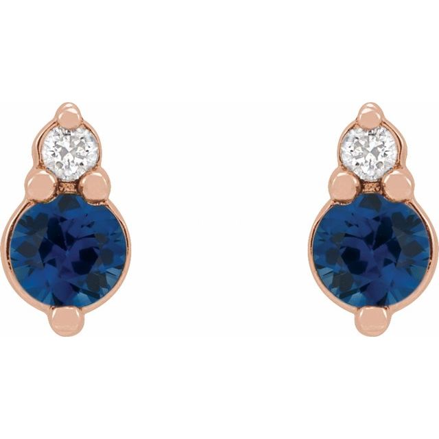 Natural Blue Sapphire | Round | 3mm