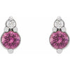 Natural Pink Sapphire | Round | 3mm