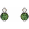 Natural Green Sapphire | Round | 3mm