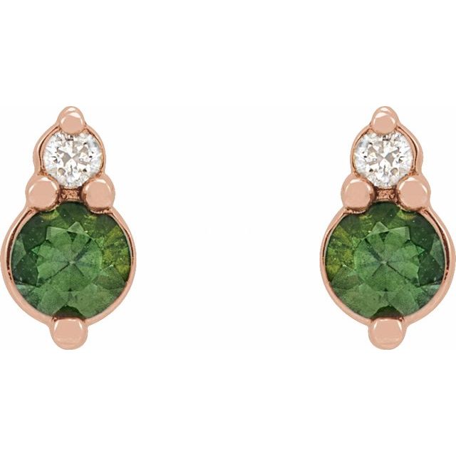 Natural Green Sapphire | Round | 3mm