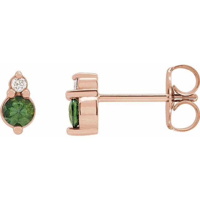 Natural Green Sapphire | Round | 3mm