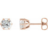 Natural Diamond | Round | 5.75mm :: 1 1/2 Ctw | Lab-Grown Diamond | Round | 5.75mm :: 1 1/2 Ctw