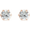 Natural Diamond | Round | 5.75mm :: 1 1/2 Ctw | Lab-Grown Diamond | Round | 5.75mm :: 1 1/2 Ctw