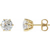 Natural Diamond | Round | 6.3mm :: 1 9/10 Ctw | Lab-Grown Diamond | Round | 6.3mm :: 2 Ctw