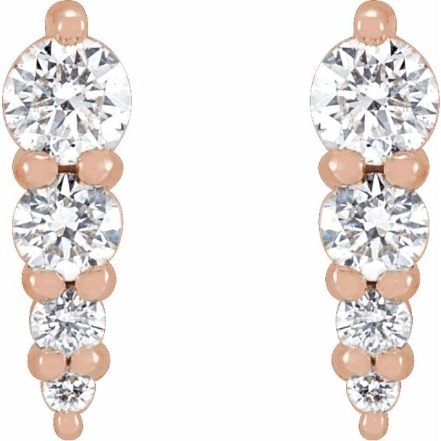 Natural Diamond | 2.5mm :: 1/5 Ctw