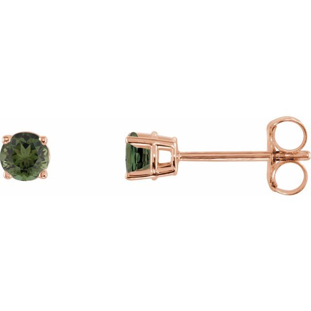 Natural Green Tourmaline | Round | 3mm