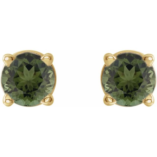 Natural Green Tourmaline | Round | 3mm