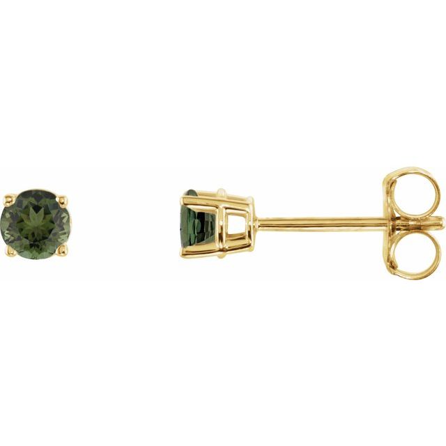 Natural Green Tourmaline | Round | 3mm