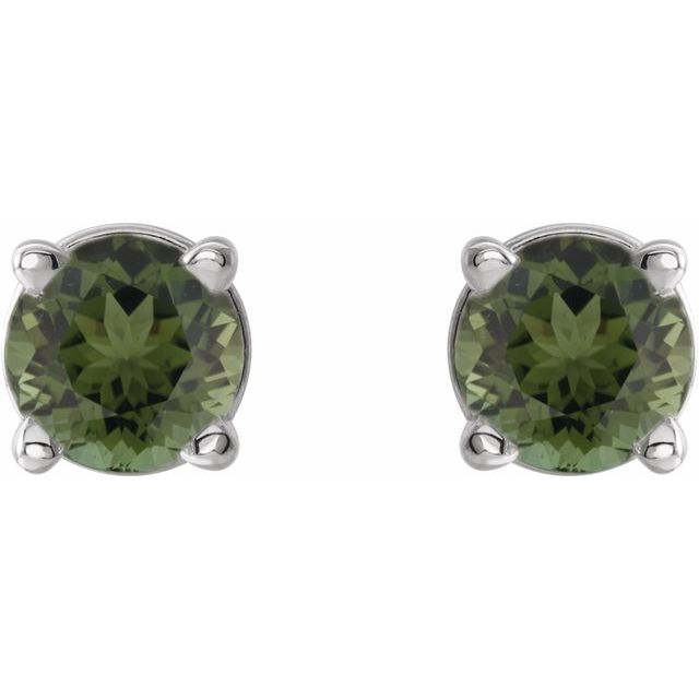 Natural Green Tourmaline | Round | 3mm