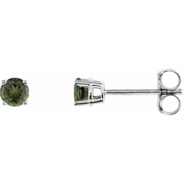 Natural Green Tourmaline | Round | 3mm