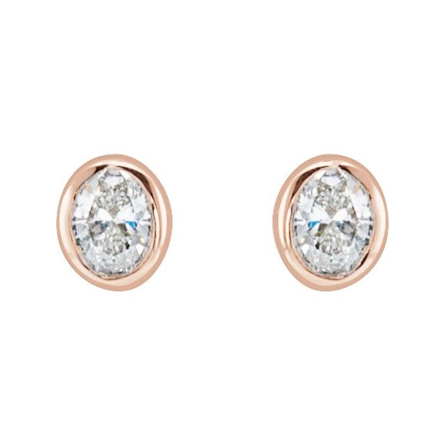 Natural Diamond | Oval | 3 x 2.3mm | Lab-Grown Diamond | Oval | 3 x 2.3mm