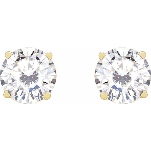 Stuller Lab-Grown Moissanite | Round | 6.5mm