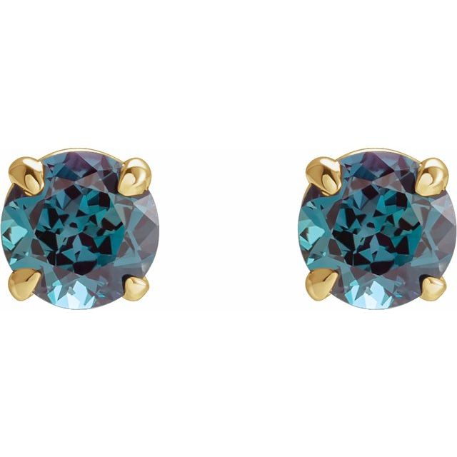 Lab-Grown Alexandrite | Round | 5mm