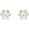 Natural Diamond | Round | 5mm :: 1 Ctw | Lab-Grown Diamond | Round | 5mm :: 1 Ctw