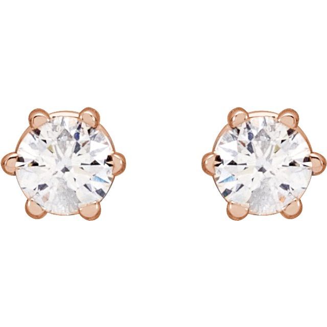 Natural Diamond | Round | 3mm :: 1/5 Ctw | Lab-Grown Diamond | Round | 3mm :: 1/6 Ctw
