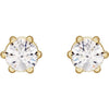 Natural Diamond | Round | 3mm :: 1/5 Ctw | Lab-Grown Diamond | Round | 3mm :: 1/6 Ctw