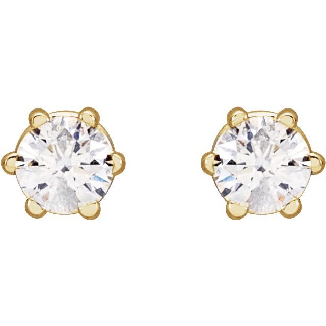 Natural Diamond | Round | 3mm :: 1/5 Ctw | Lab-Grown Diamond | Round | 3mm :: 1/6 Ctw