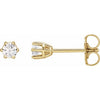 Natural Diamond | Round | 3mm :: 1/5 Ctw | Lab-Grown Diamond | Round | 3mm :: 1/6 Ctw