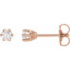 Natural Diamond | Round | 3mm :: 1/5 Ctw | Lab-Grown Diamond | Round | 3mm :: 1/6 Ctw
