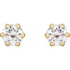 Natural Diamond | Round | 3.2mm :: 1/4 Ctw | Lab-Grown Diamond | Round | 3.2mm :: 1/4 Ctw
