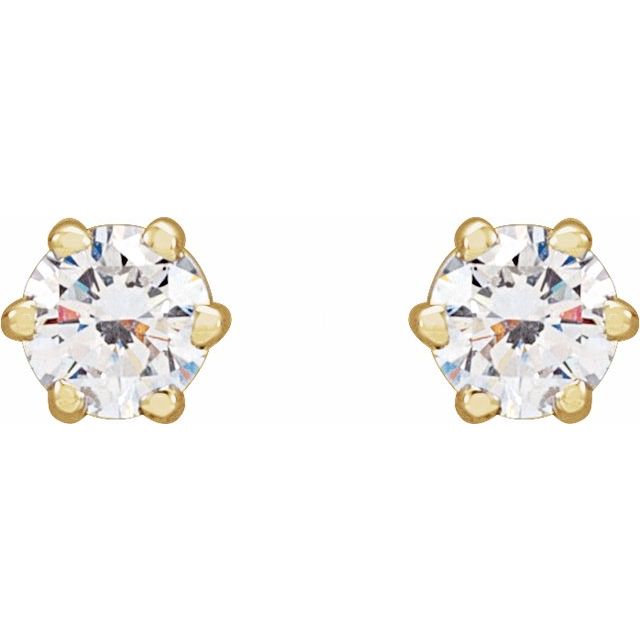 Natural Diamond | Round | 3.2mm :: 1/4 Ctw | Lab-Grown Diamond | Round | 3.2mm :: 1/4 Ctw