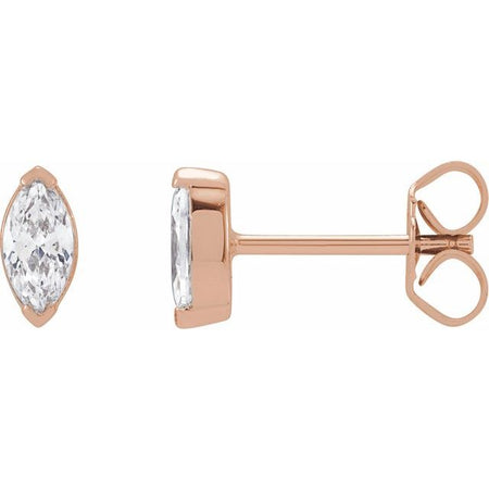 Lab-Grown Diamond | Marquise | 5 x 3mm :: 1/3 Ctw | Lab-Grown Diamond | Marquise | 6 x 4mm :: 1/2 Ctw